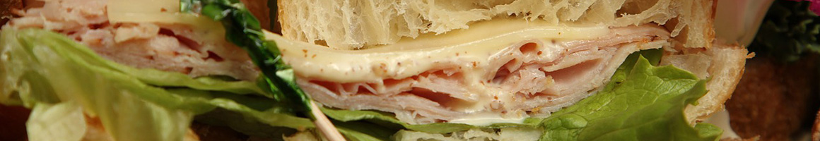 Eating American (New) Sandwich at Beefstro's Gourmet Beefs restaurant in Naples, FL.